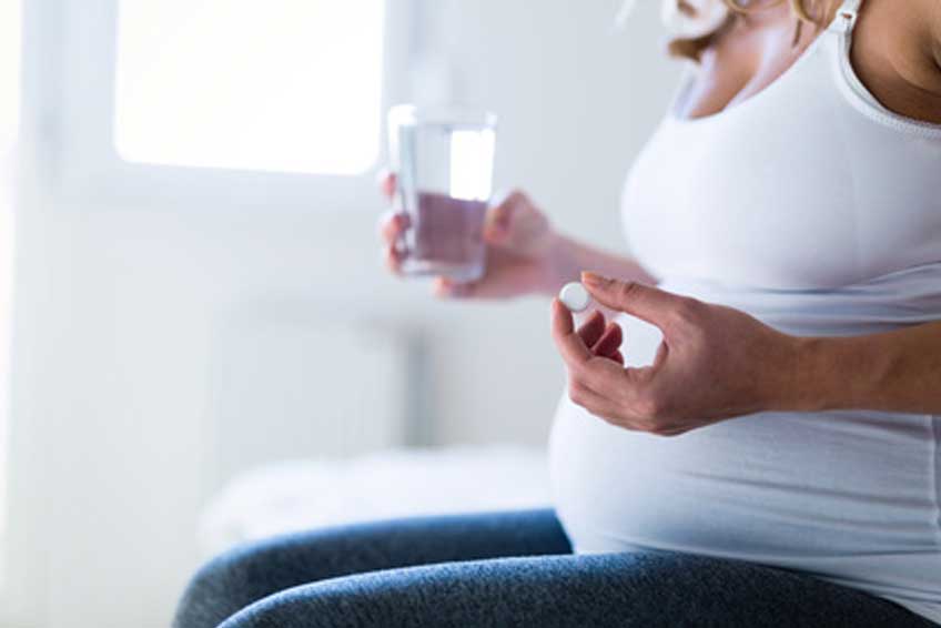 The danger of drug use while pregnant.